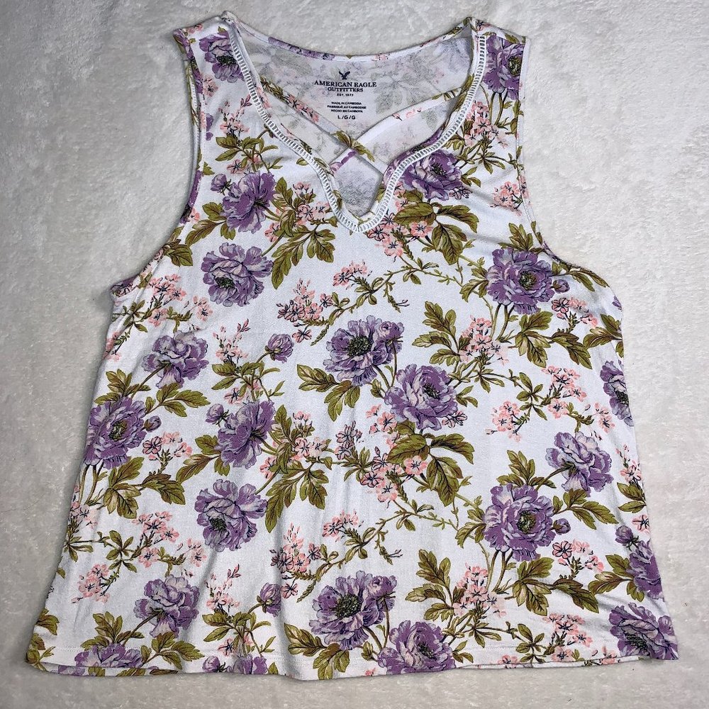 Flowy Floral Tank